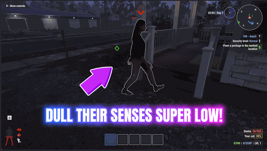 Crime Simulator — Blind Spot